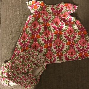 Vera Bradley dress with diaper cover